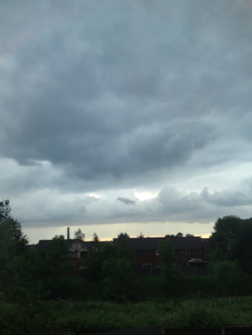 Click to see full size (2.1 MB) How the weather really was: unedited photo
